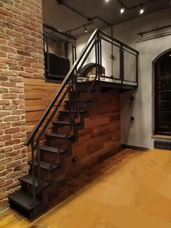 Ограждения из металла лофт 5 купить на заказ Ограждения из металла лофт 5